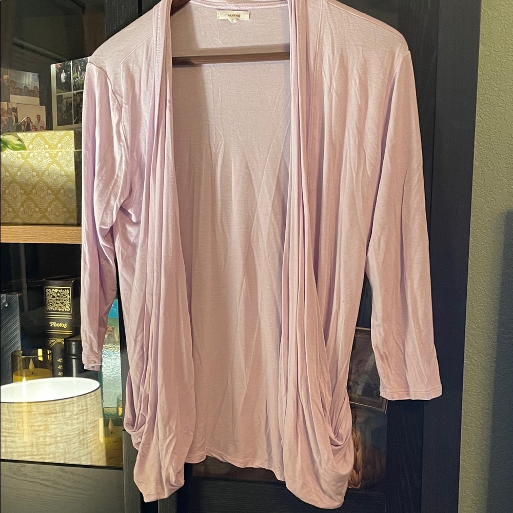 Maurices Soft Lavender Cardigan
